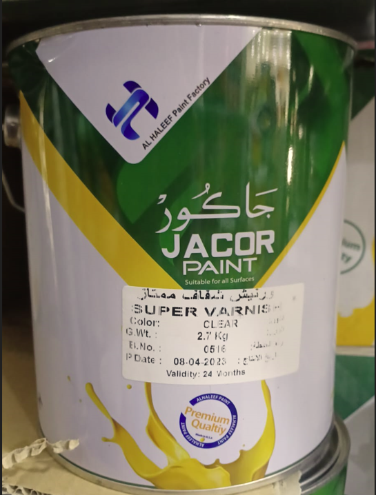 BuildMart Jacor Clear Varnish 3.5 liters/gallon